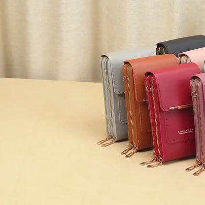 Crossbody Phone Wallet for Her